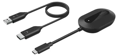 Image de Belkin AVC024HQBK, dongle, USB, USB Type-C, 1080p, 60 Hz, noir