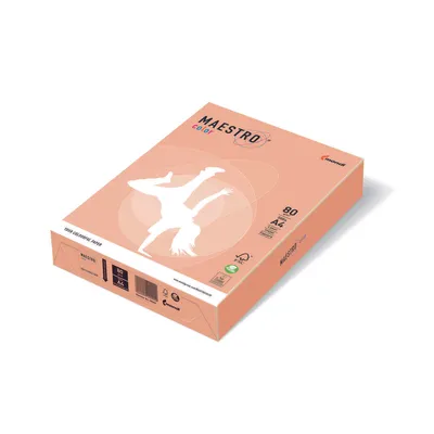 Produktbild von mondi MAESTRO color Kopierpapier - DIN A4 - 80 g/m² - 500 Blatt - pastell lachs SA24