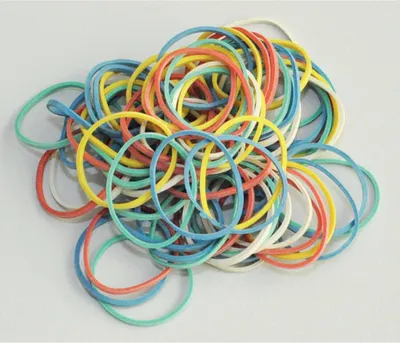 Produktbild von Gumičky Q-CONNECT, 25g, mix farieb