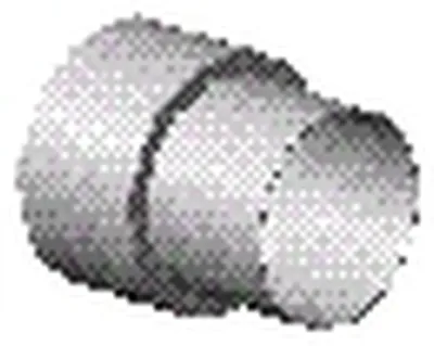 Produktbild von Hörtnagl Rauchrohrreduktion, 180x150mm, schwarzlackiert, Nr. 051482016, 1 Stk.