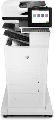 Obrázek produktu pro HP LaserJet Enterprise Flow Tiskárna MFP M635z, Laser, Černobílý tisk, 1200 x 1200 DPI, A4, Přímý tisk, Černá, Bílá