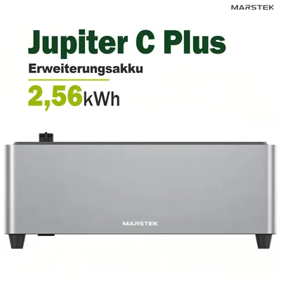 Produktbild von MARSTEK Jupiter C Plus Erweiterungsakku 2,56kWh, Zusatzakku für Jupiter C Plus Speicher Erweiterungs, LiFePO4 Batterie, IP65, erweiterbar bis 10,24kWh