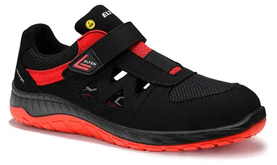 Produktbild von Elten ELTEN Sicherheitssandale LONNY 719301 EASY S1PS ESD Gr. 43 schwarz/rot