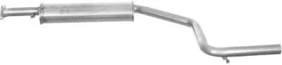 Produktbild von VEGAZ FS-557 Mittelschalldämpfer Schalldämpfer für FORD MONDEO III Kombi (BWY) MONDEO III (B5Y) MONDEO III Stufenheck (B4Y)