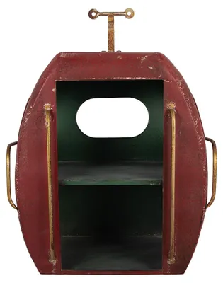Immagine prodotto di Clayre & Eef Mensola da parete 48x26x60 cm Metallo rosso