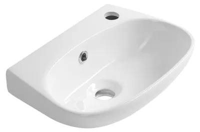 Produktbild von VELSA Keramik Waschbecken 40x29cm, Weiß