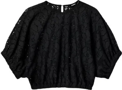 Produktbild von DESIGUAL Bluse Damen Polyester Schwarz GR76994 - Größe: L