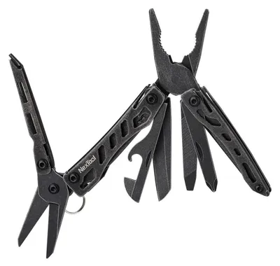 Immagine prodotto di Multitool 10-in-1 con pinza, coltello, cacciavite, apriscatole, forbici, colore nero