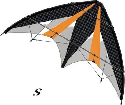 Image de Cerf-volant Gunther Synergy 125 GX GU1028 Noir 125 x 54 cm