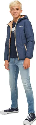 Produktbild von Jack & Jones Paul Tons Revers Puffer Jacke Blau 6 Years Junge Blau 6 Years