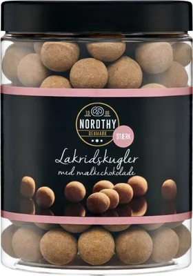 Produktbild von Nordthy Lakritzkugeln Stark 600g