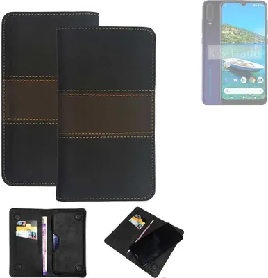 Produktbild von K-S-Trade Hülle Handyhülle kompatibel mit General Mobile  Gm 10 Schutzhülle Walletcase Bookstyle Tasche Schutz Case Handytasche Wallet Cover