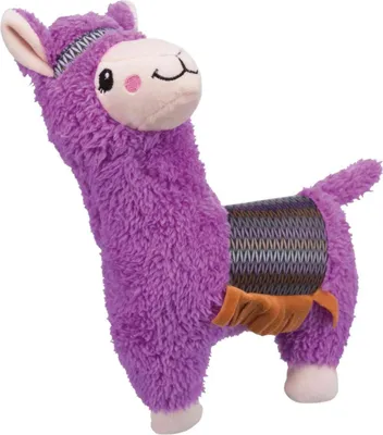 Produktbild von TRIXIE Alpaka Hundespielzeug - lila - 31 cm