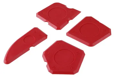Obrázek produktu pro Sada stěrek na silikon/tmel 4ks 37053