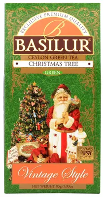 Zdjęcie produktu dla Herbata zielona Basilur Christmas Tree - 85 g