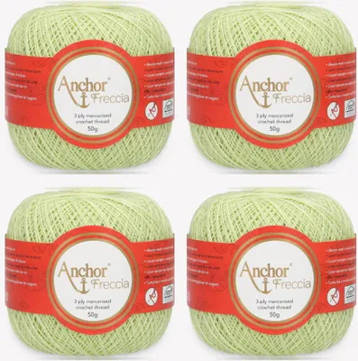 Obrázok produktu pre 4x priadza Anchor Freccia 16 – jemná bavlnená priadza na háčkovanie (farba 00259)