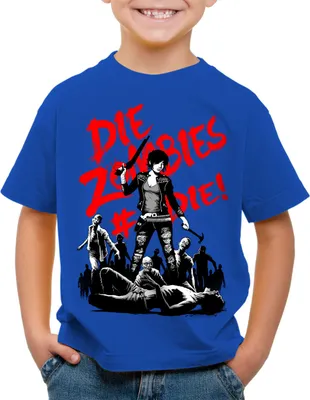 Produktbild von style3 Die Zombie Kinder T-Shirt walking horror dixon the halloween dead