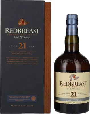 Image de Redbreast 21 Years Old Single Pot Still Irish Whiskey 46% Vol. 0,7l in Holzkiste