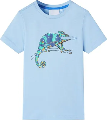 Produktbild von Kinder-Kurzarmshirt Hellblau 104