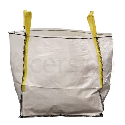 Produktbild von Lacers Big Bags 5 Stück mit 4 Schlaufen | Traglast - 1000 Kilogramm / Schüttgutbehälter, Transportsack, Entsorgungssack | 90x90x90cm