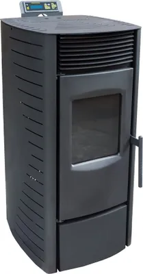 Produktbild von Nemaxx P9 Pelletofen Pelletkaminofen 11kW Kaminofen Heizofen Pellet Ofen Kamin Pelletheizung Heizgerät Kaminheizung Pellets -schwarz- WiFi-Ready