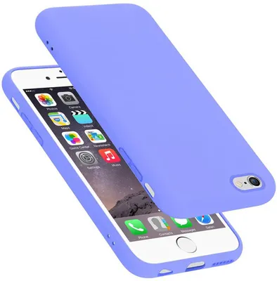Produktbild von Cadorabo Schutzhülle für Apple iPhone 6 / 6S Hülle in Lila Handyhülle Case Cover TPU Etui