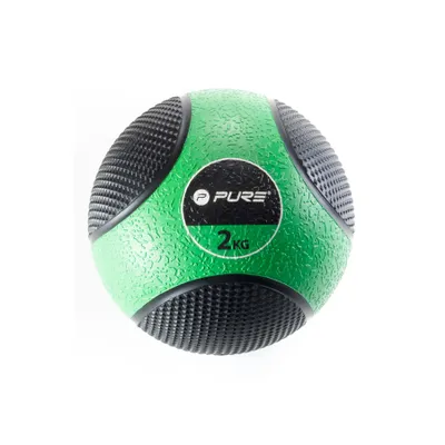Obrázek produktu pro Pure 2 Improve Medicine Ball Zelená 2 kg Medicinbal