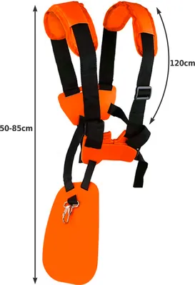 Produktbild von Schultergurt Einstellbare für Motorsense Trimmer Rasentrimmer-Gurt Doppel Schultergurt für Motorsense Rasentrimmer Freischneider 18529