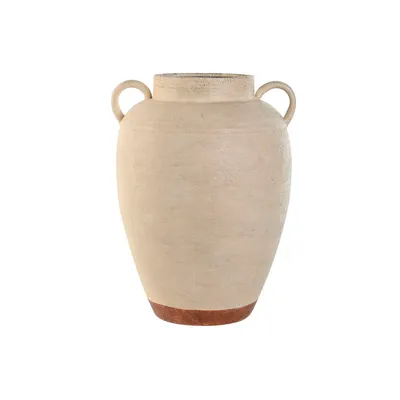 Obrázek produktu pro Váza Home ESPRIT White Metal Traditional 27 x 27 x 37 cm