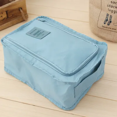 Immagine prodotto di INF Borsa porta scarpe Blu