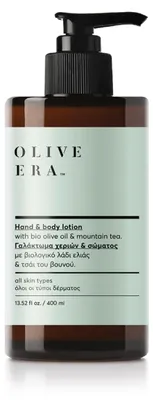 Produktbild von Olive Era Body Lotion Olivenöl 400ml | Intensive Feuchtigkeit Mountain Tea