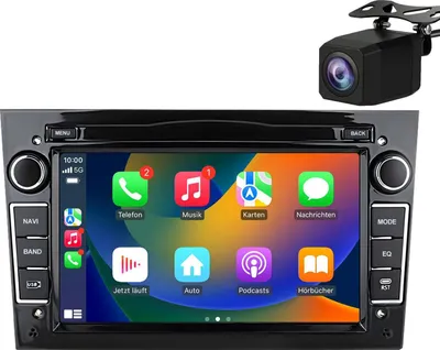 Produktbild von Android Autoradio 7 Zoll 64 GB für Opel Zafira B/Astra H/Corsa C/Combo C mit CarPlay & Android Auto Navigation & Bluetooth