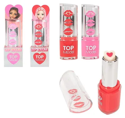 Productafbeelding van TOPModel Lipbalsem "Hartje voor Hartje", 1 stuk.Inhoud: -BEAUTY and ME