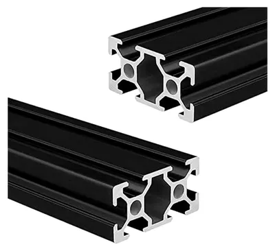 Produktbild von Aluminiumprofil 2040 T-Typ Schwarz 300mm
