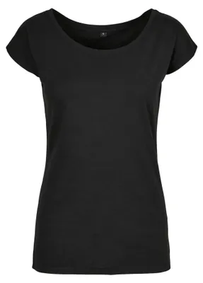 Produktbild von Build Your Brand - T-Shirt Weite Öffnung für Damen LT924 (S) (Schwarz)