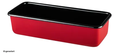 Produktbild von Königskuchenform rechteckig Color-Rot Riess