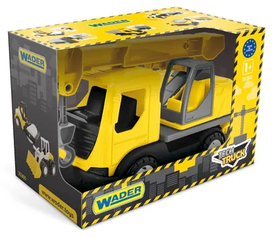 Produktbild von Wader Tech Truck Kran im Karton,35367