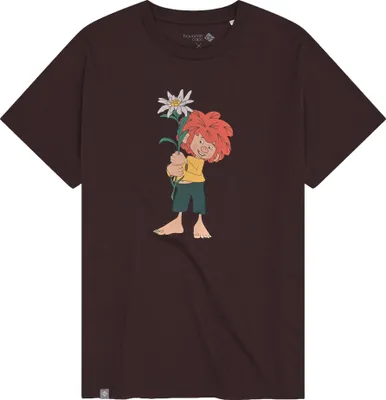 Produktbild von Bavarian Caps T-Shirt , Pumuckl Edelweiß Marone, S