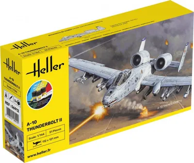 Productafbeelding van STARTERSET A-10 Thunderbolt II / 1:144