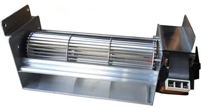 Tangentialventilator 80 mm, 270 mm, 337 m³/h, 115 W für Pelletkessel