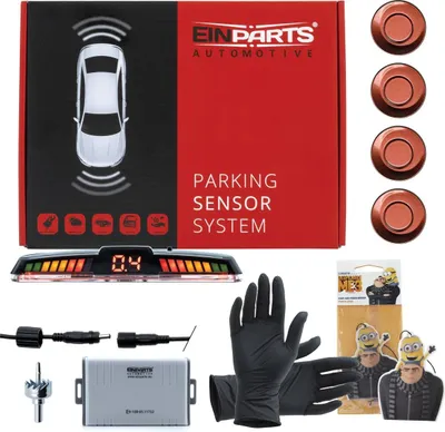 Immagine prodotto di EINPARTS EPP6700 N. 50 Sensore di parcheggio posteriore, 4 sensori, 40 kHz, portata 1,5 m