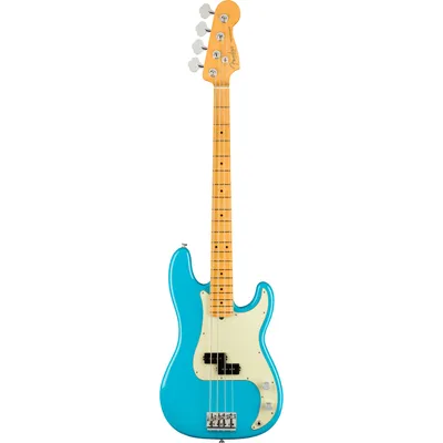 Produktbild von Fender American Professional II Precision Bass MN Miami Blue E-Bass
