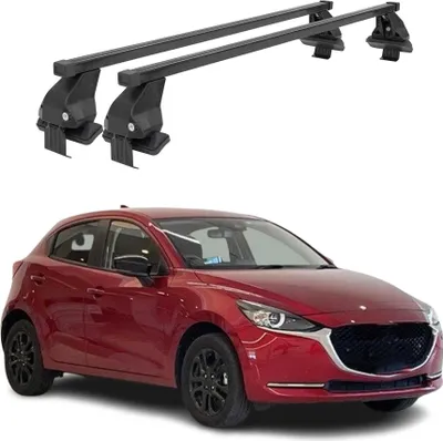 Obrázok produktu pre Priečniky Menabo pre Mazda 2 2014-2020 Čierna