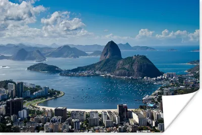 Produktbild von MuchoWow® Poster Brasilien - Rio de Janeiro - Meer 30x20 cm - Plakate - Print