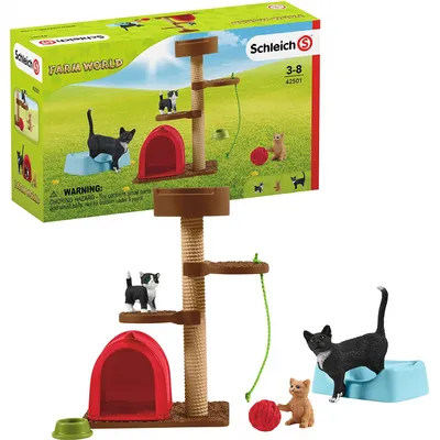 Produktbild von Schleich schleich® Farm World 42501 Spielspaß für niedliche Katzen
