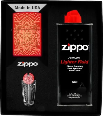 Produktbild von ZIPPO Feuerzeug-Set FLOWERING DESIGN Geschenk No1