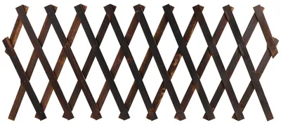 Produktbild von Ausziehbarer Holzzaun und Sichtschutz für den Garten – 200 x 30 cm für Garten und Balkon