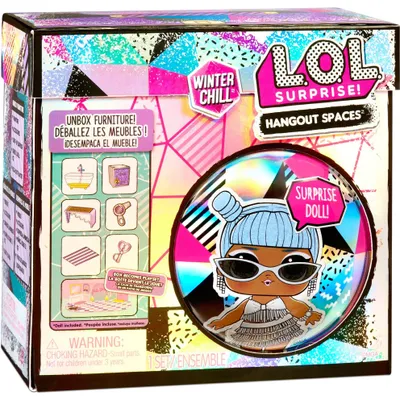 Zdjęcie produktu dla Niespodzianka od MGA Entertainment! Winter Chill Hangout Spaces Sty