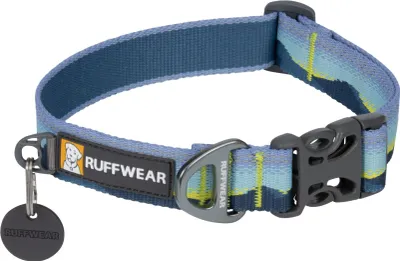 Produktbild von Ruffwear Crag™ Hundehalsband Blau 20-26 cm Blau 20-26 cm