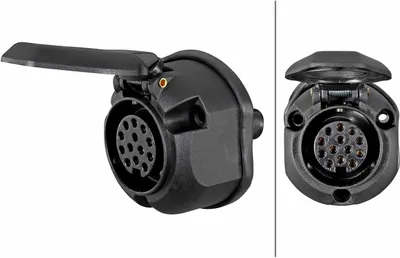 Produktbild von HELLA Anhängersteckdose 8JB 005 949-011 72mm 45mm